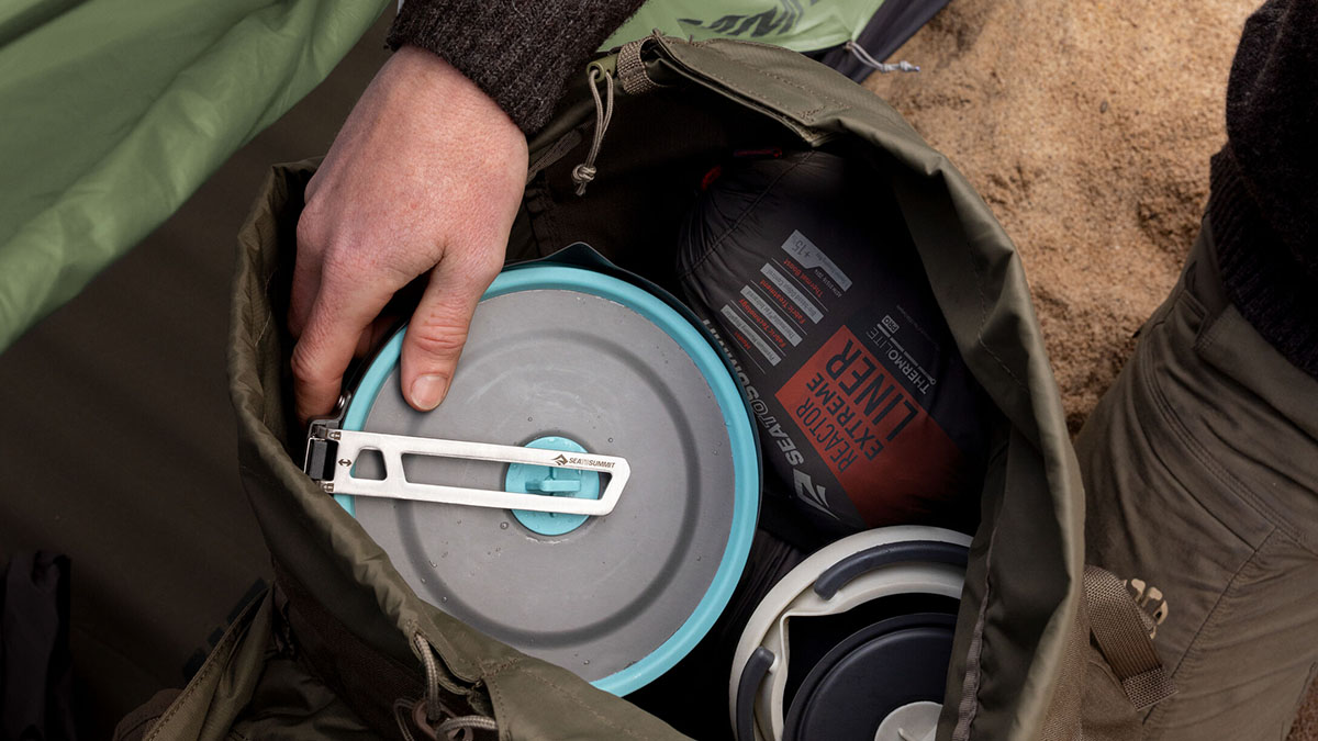 SEA TO SUMMIT Frontier Collapsible 1L Pot Cook Set 